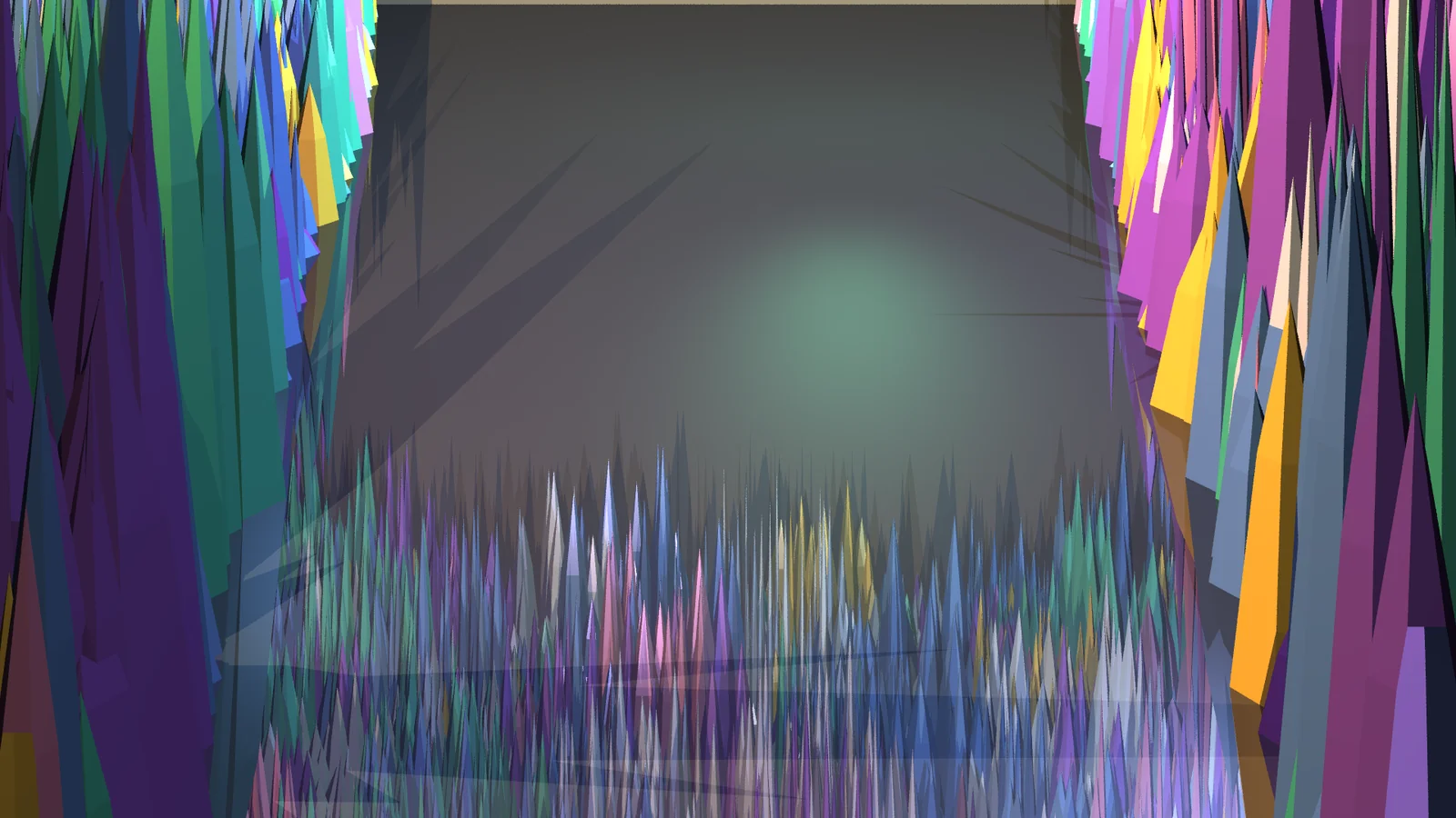 A rendered scene from the C++ Ray Tracer